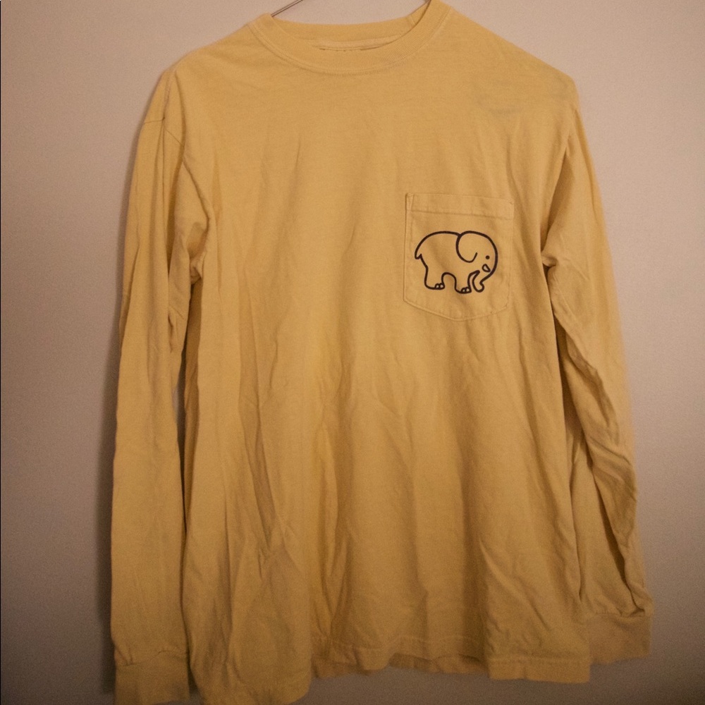 Yellow long sleeve Ivory Ella shirt